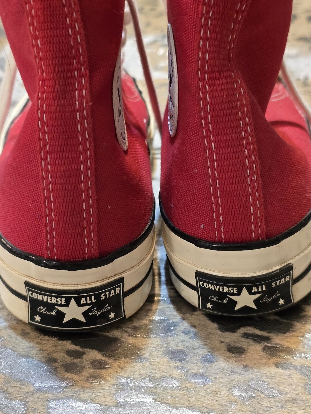 Converse Chuck Taylor All Star High Top Sneakers - Red - Picture 4 of 10